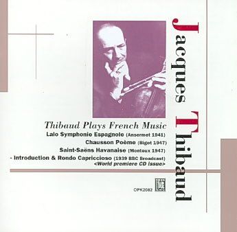 Thibaud Plays French Music - (Import CD)