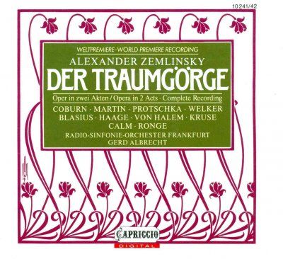 Zemlinsky:Der Traumgorg - (Import CD)