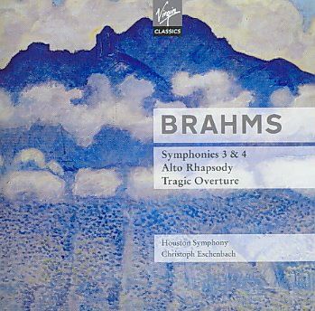 Eschenbach &amp; Houston So - Symphonies Nos.3 &amp; 4 / Overtures (CD)