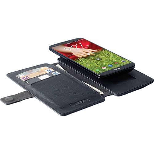 Krusell Malmo FlipWallet 4XL Fits Most SmartPhones - Black