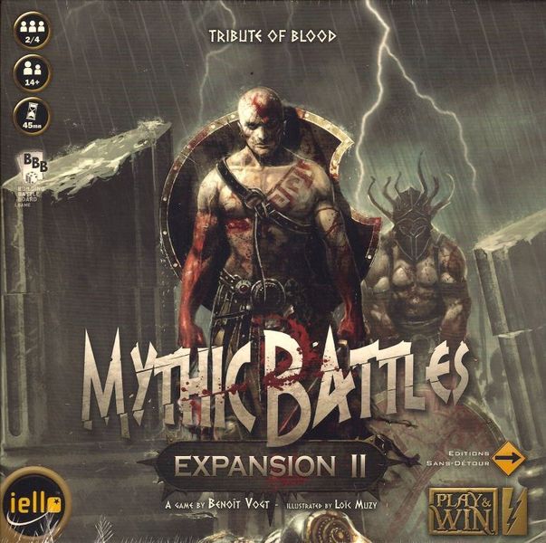 Mythic Battles Tribute To Blood Board Game