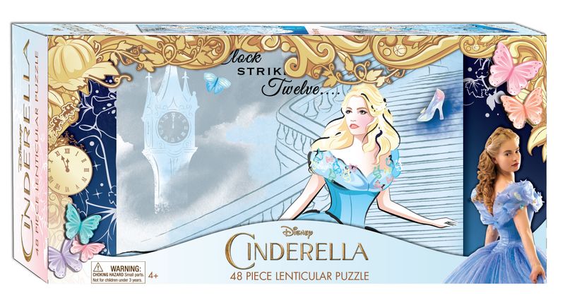 Disney Cinderella Lenticular Tower Puzzle