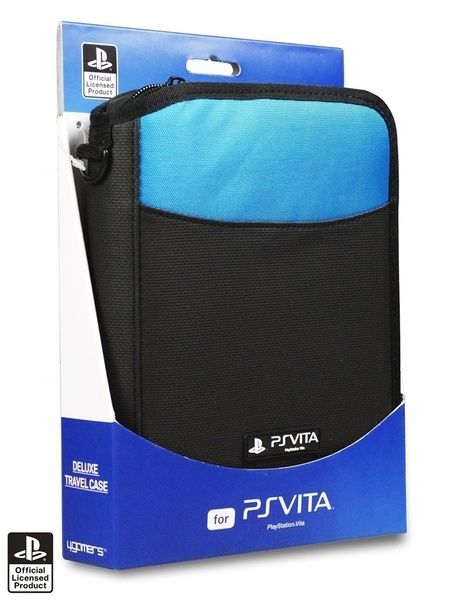 4Gamers Deluxe Travel Case (VITA) - Blue