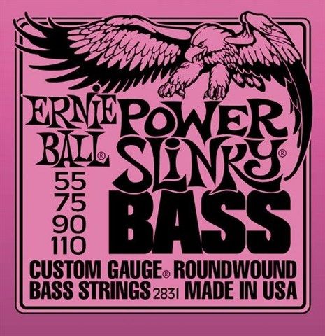 Ernie Ball 2831 Power Slinky Nickel Wound Bass Set (55 - 110)