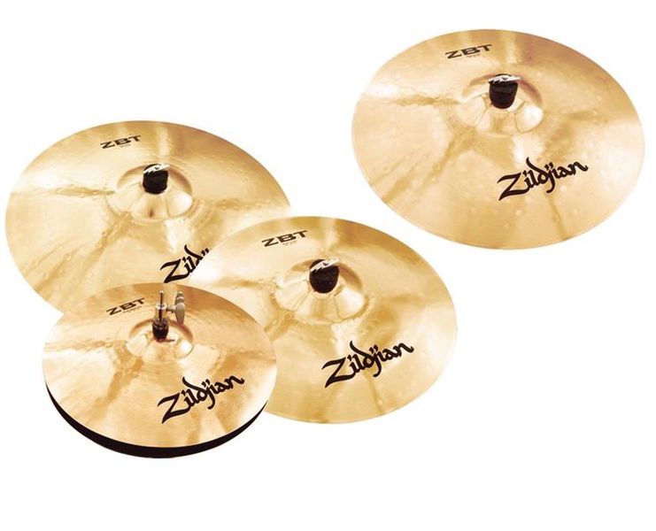 Zildjian ZBTC4P-9A Cymbal Box Set with 18 Inch ZBT Crash Cymbal