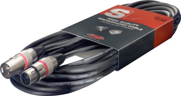 Stagg SMC10RD 10m XLR-XLR Microphone Cable