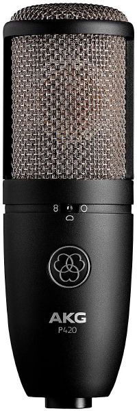 AKG P420 High Performance Large Diaphragm Dual Capsule True Condenser Microphone