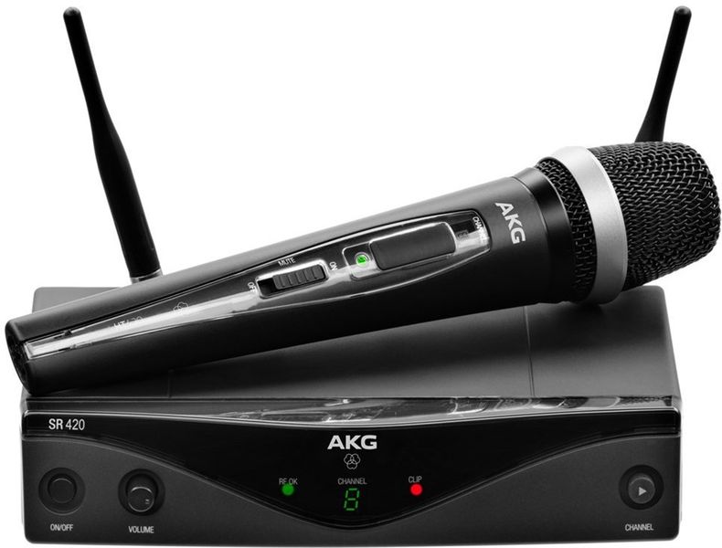 AKG WMS 420 Vocal Professional Wireless Vocal Microphone System