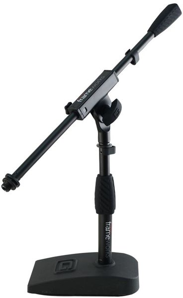 Frameworks by Gator GFW-MIC-0821 Compact Base Amp &amp; Bass Drum Mic Stand