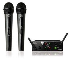 AKG WMS40 MINI2 Dual Handheld Vocal Microphone Set