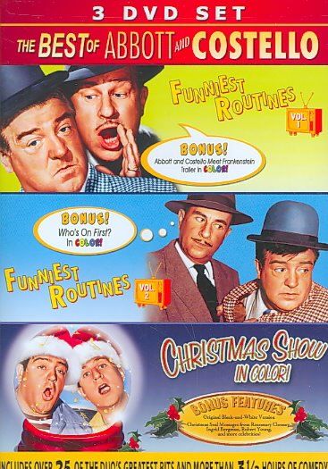 Best of Abbott and Costello 3pk - (Region 1 Import DVD)