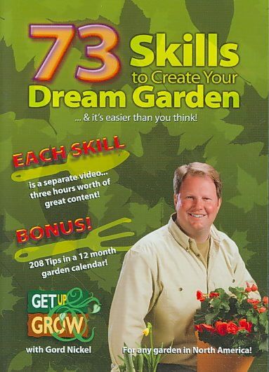 73 Skills to Create Your Dream Garden - (Region 1 Import DVD)
