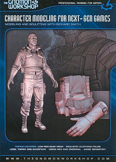 Character Modeling for Next Gen Games - (Region 1 Import DVD)