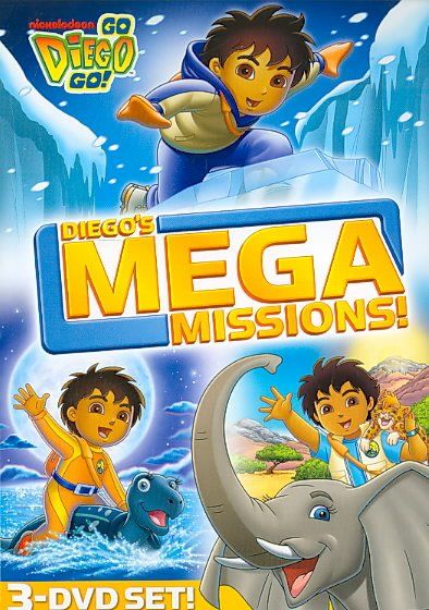Go Diego Go:Mega Missions - (Region 1 Import DVD)