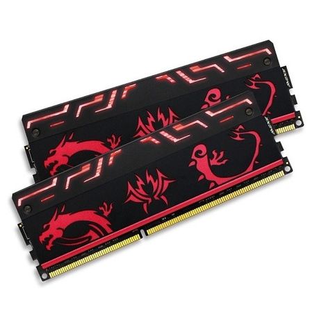 Avexir 8GB DDR3 1600MHz Blitz Desktop Memory (2 x 4GB) - Red