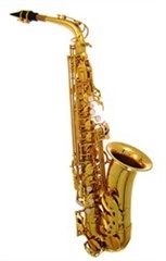 Mason AL-306F Eb Standard Alto Saxophone with Case - Gold Lacquer