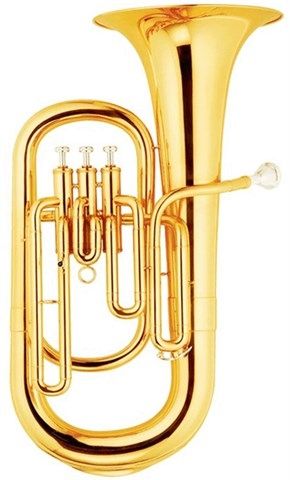 Mason AL-324PL Bb Baritone Horn with Case - Lacquer