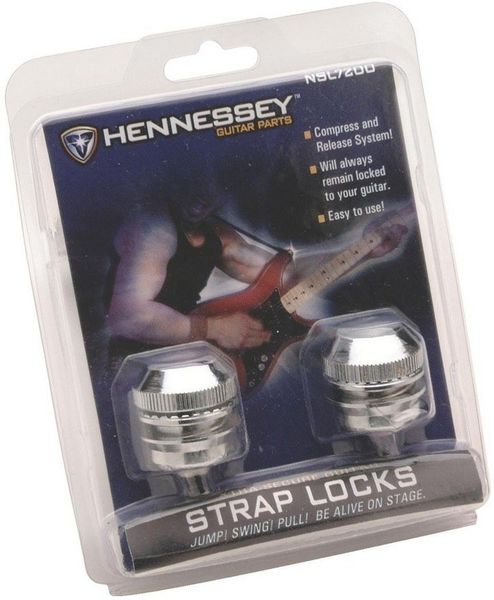 On Stage NSL7200 Hennessey Guitar Strap Locks