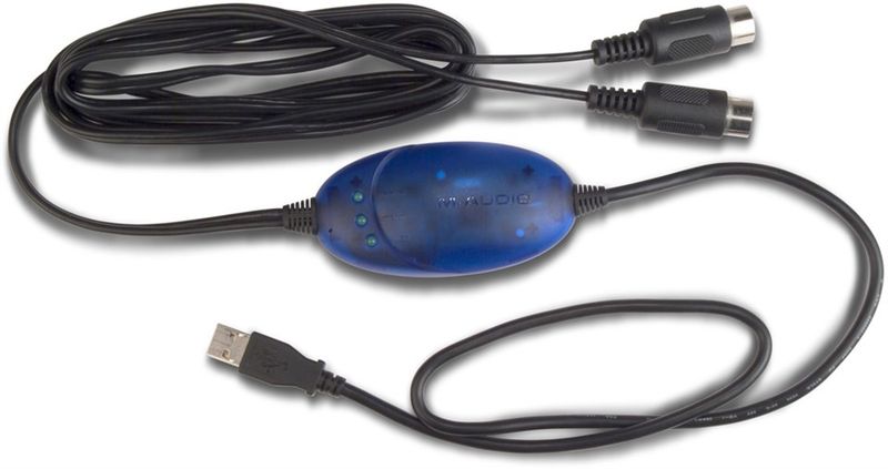 M-Audio UNO 1-IN 1-Out USB Bus-Powered Midi Interface