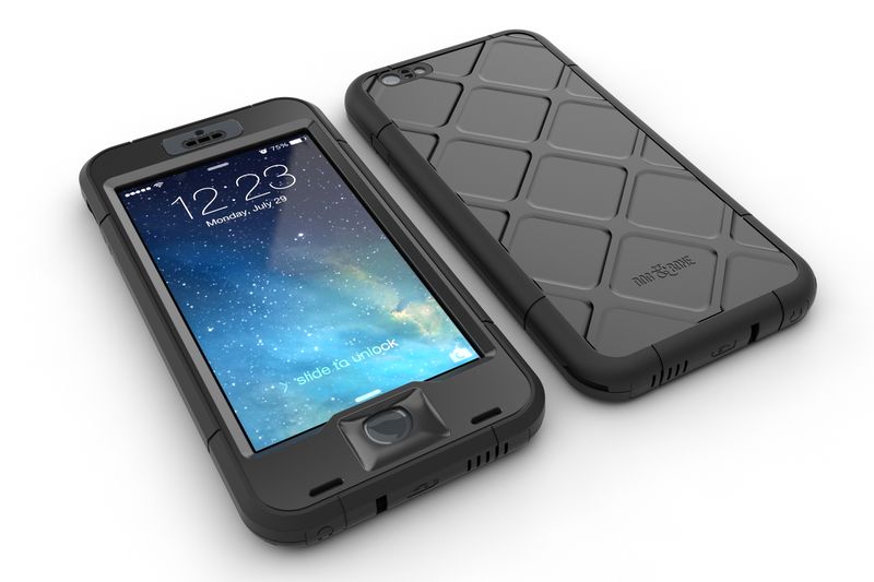 Dog &amp; Bone Wetsuit Waterproof Rugged Case for Samsung Galaxy 6 - Blackest Black