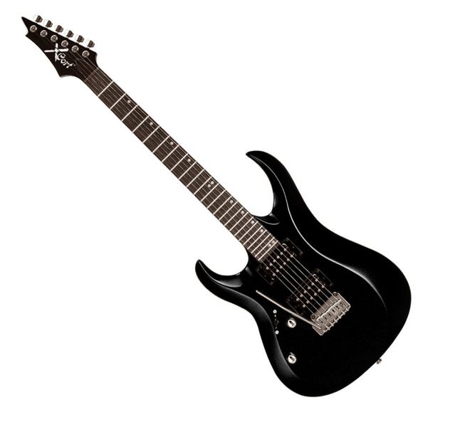 Cort X-2 Electric Guitar - Black (Left Handed)