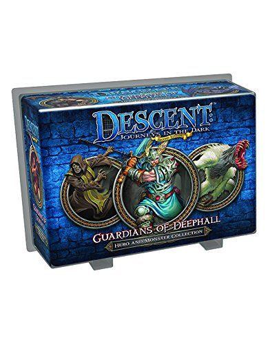 Descent Journeys In The Dark (Second Edition) - Guardians Of Deephall Hero and Monster Collection