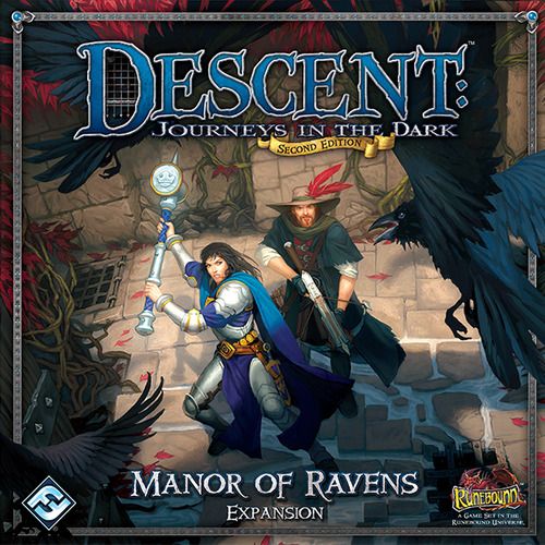 Descent Journeys In The Dark (Second Edition) - Manor Of Ravens Expansion