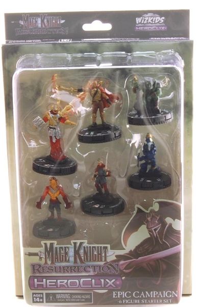 HeroClix Mage Knight Resurrection Epic Campaign Starter