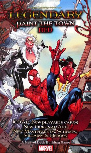 Legendary Marvel Deck Building Game - Spiderman Paint the Town Red