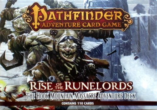 Pathfinder Adventure Card Game Rise Of the Runelords - Hook Mountain Massacre Adventure Deck