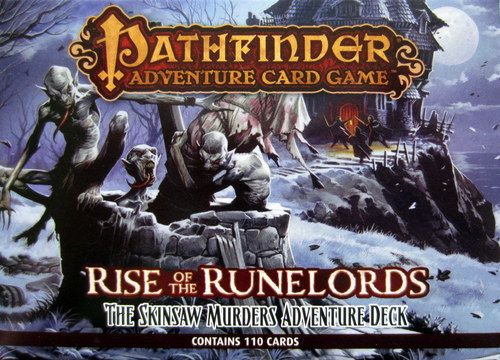 Pathfinder Adventure Card Game Rise Of the Runelords - Skinsaw Murders Adventure Deck
