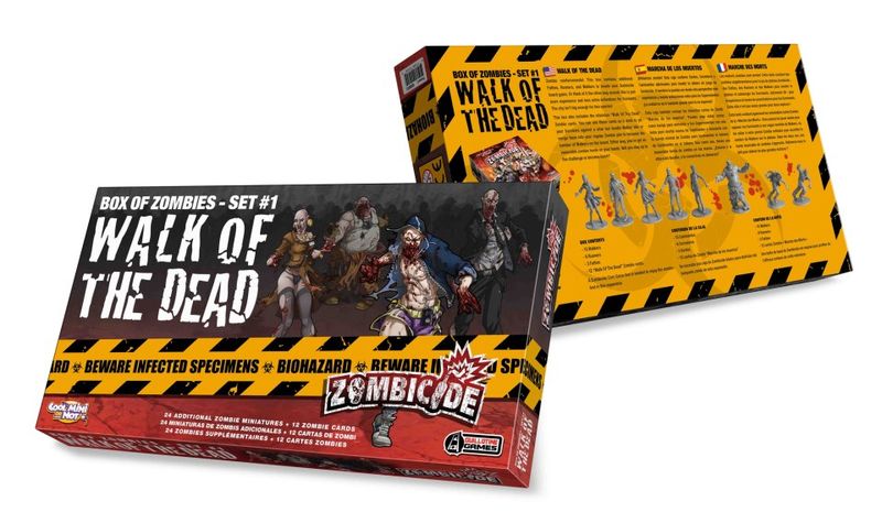 Zombicide Box Of Zombies Set #1 Walk Of The Dead