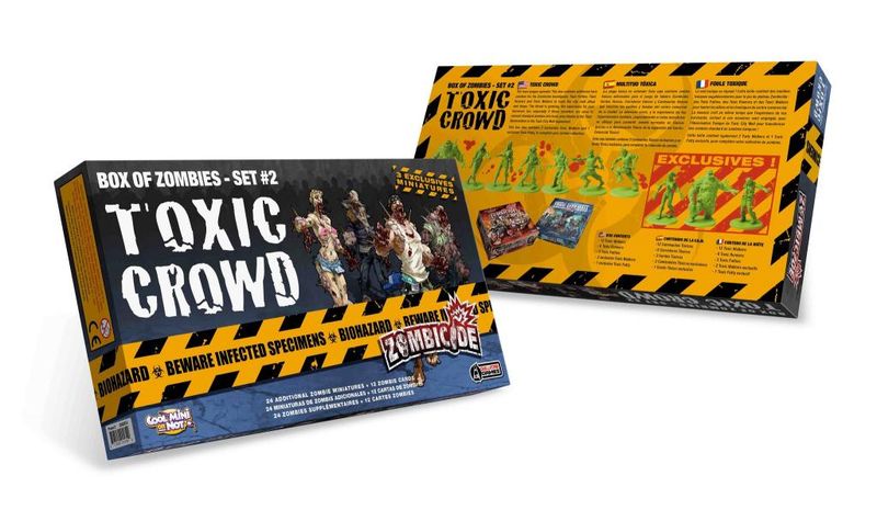 Zombicide Box Of Zombies Set #2 Toxic Crowd