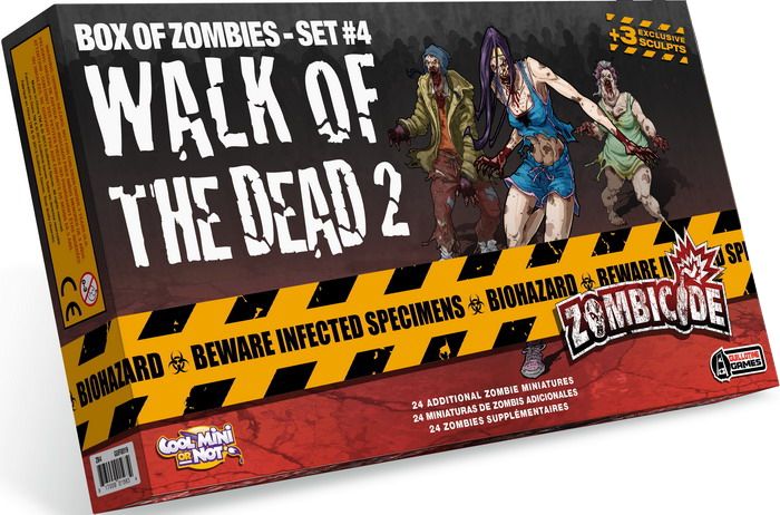 Zombicide Box Of Zombies Set #4 Walk Of The Dead 2