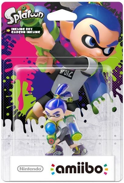Amiibo Splatoon Collection Boy
