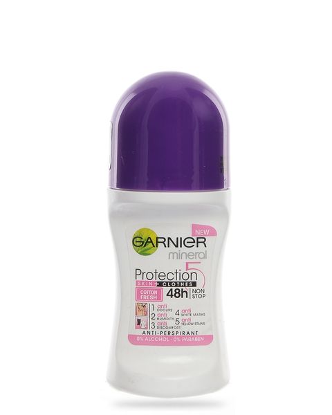 Garnier Roll On Women Protection 5 Cotton Fresh - 50ml
