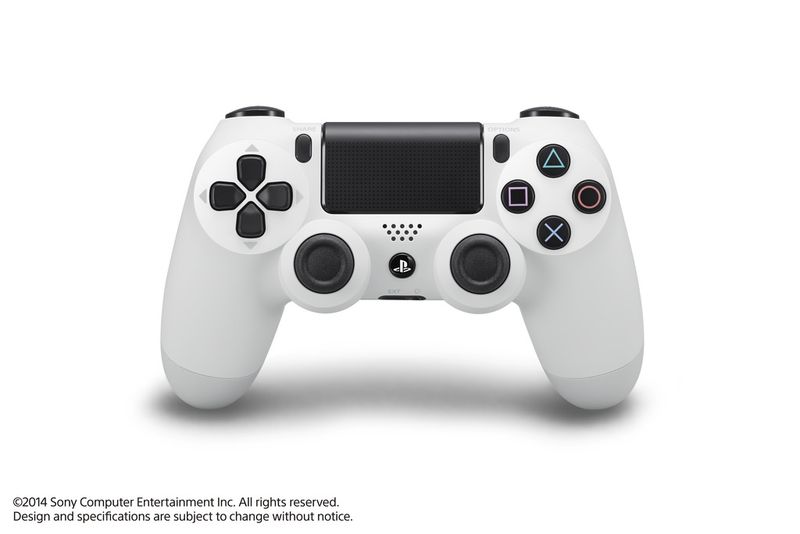 PS4 Dual Shock 4 Glacier White (PS4)