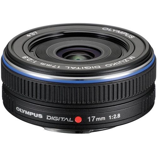 Olympus M.Zuiko 17mm f2.8 Digital Lens Black