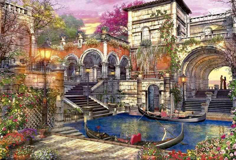 Educa Venice Courtship - 3000 Piece