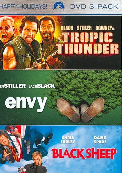 Tropic Thunder/Envy/Black Sheep - (Region 1 Import DVD)