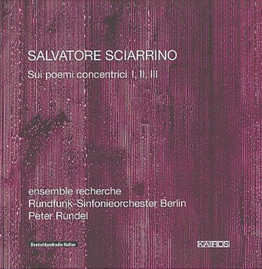 Sciarrino:Sui Poemi Concentrici - (Import CD)