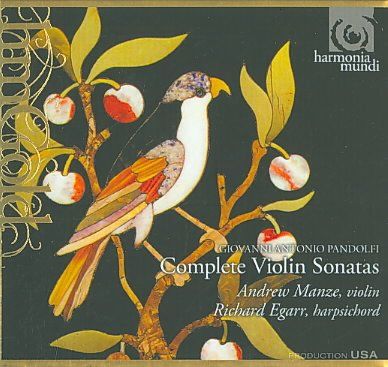 Pandolfi:Violin Sonatas Opp 3 &amp; 4 - (Import CD)