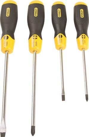 Stanley Tools - Cushion Grip Screwdriver - Set of 4