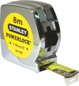 Stanley - Tape Power Lock - 8m x 2.5