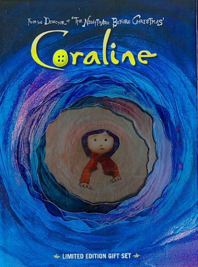 Coraline Gift Set Ce - (Region 1 Import DVD)