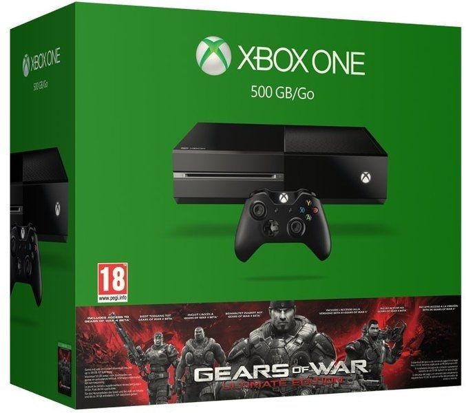 Xbox One 500GB Console + Gears of War: Ultimate Edition (Xbox One)