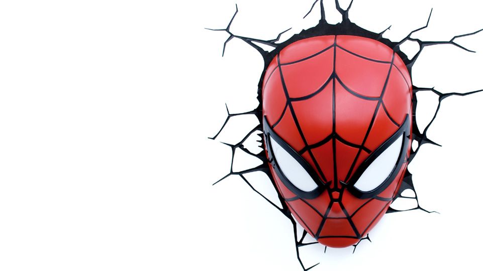 spiderman head light