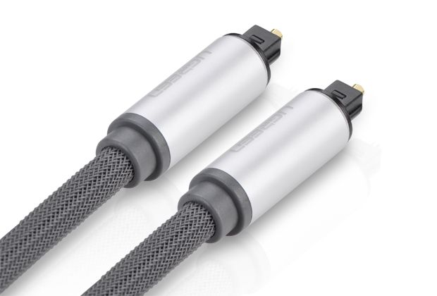 UGreen 10540 Toslink Fibre Optic Audio 2m Cable-BK