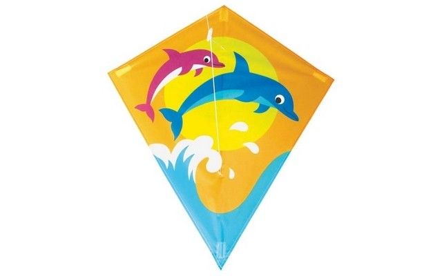 Allwin Diamond Kite Single Line - Dolphin