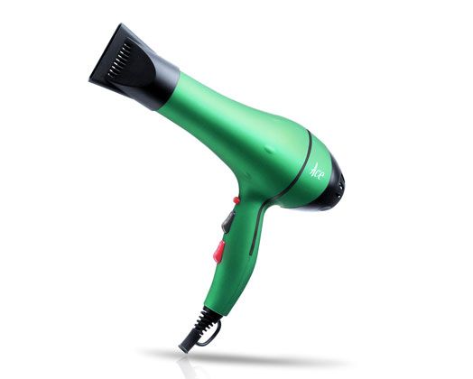 Ace Pro Turbo 2000 Watt Hairdryer - Green